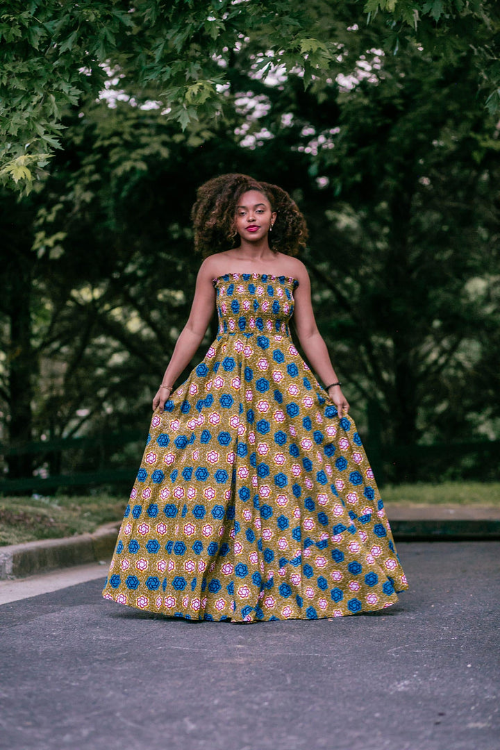 African Print Maxi-Ama