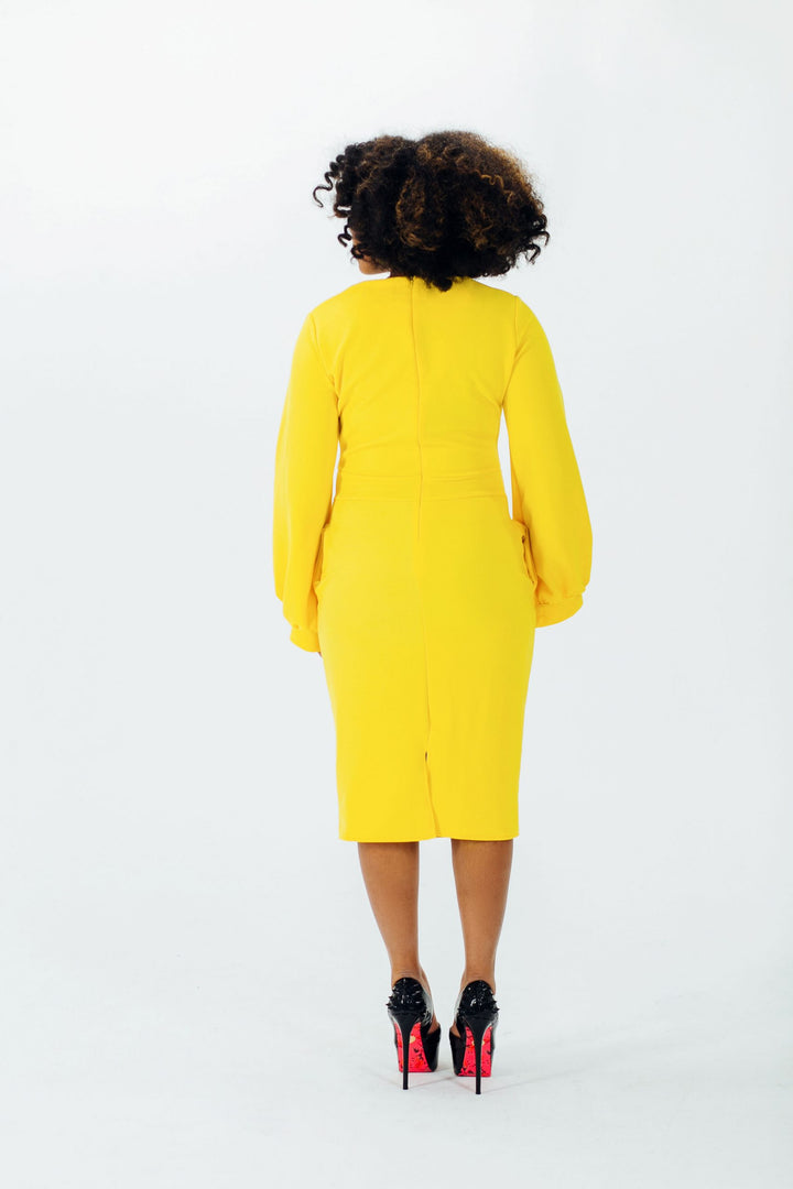 The Lady Diane Church Flow Midi Dress